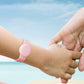 4Pcs For Apple AirTag Silicone Protective Wristband-Black + Pink + Blue + Purple