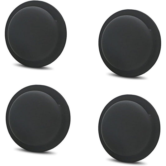 4Pcs For Apple AirTag Silicone Protective Case-Black