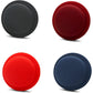 4Pcs For Apple AirTag Silicone Protective Case-Black + Red + Midnight Blue + Burgundy