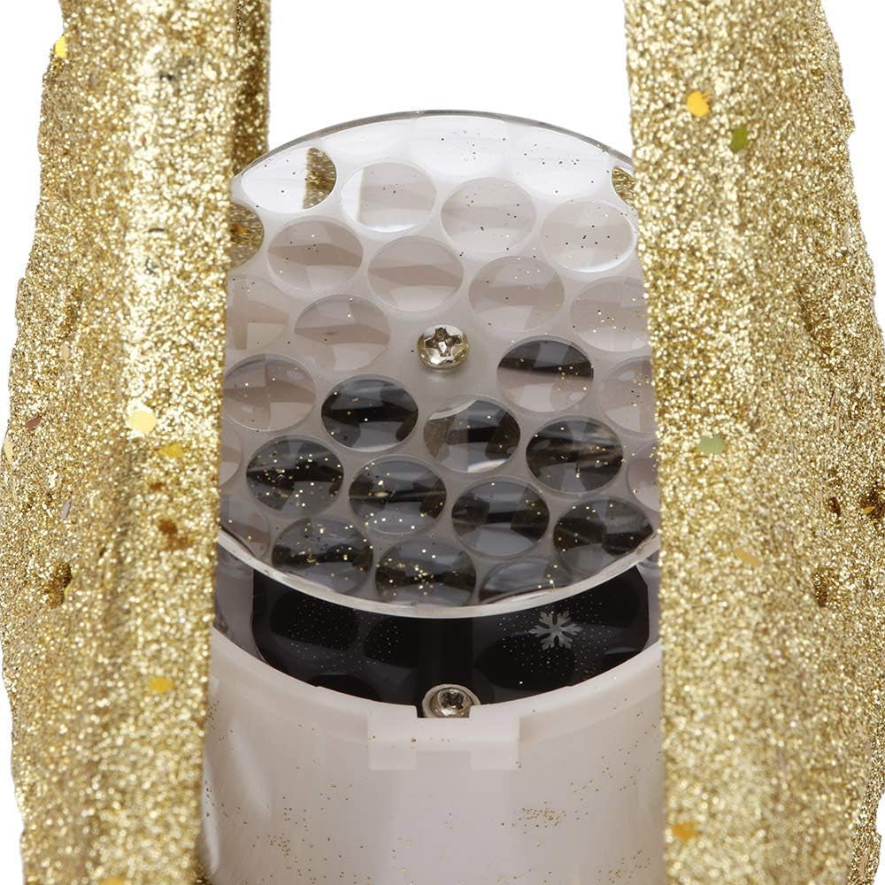 Gold Led Star Projector Christmas Tree Topper