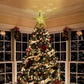 Gold Led Star Projector Christmas Tree Topper