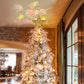 Gold Led Star Projector Christmas Tree Topper