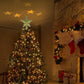 Gold Led Star Projector Christmas Tree Topper