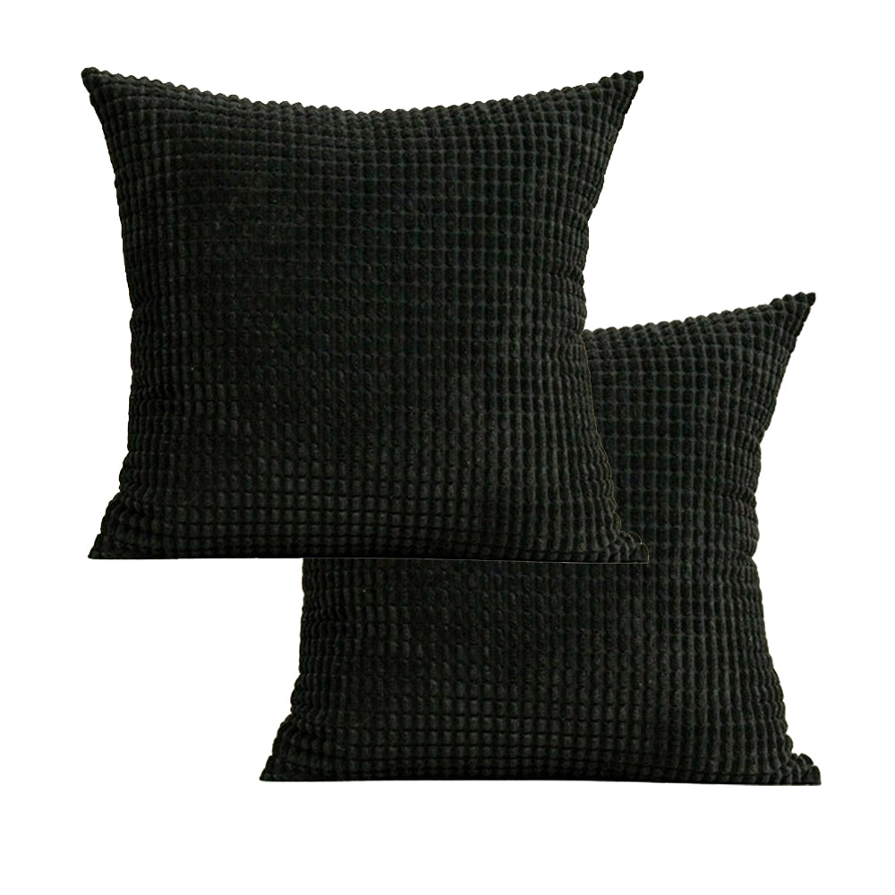 2Pcs Corduroy Lounge Cushion Cover