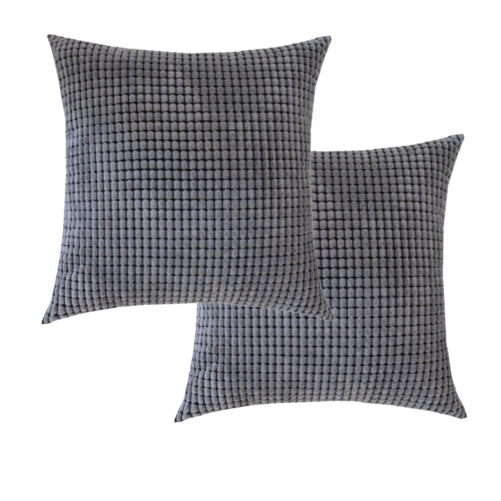 2Pcs Corduroy Lounge Cushion Cover