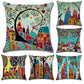 6Pcs 45x45CM Cartoon Village Cushion Cover
