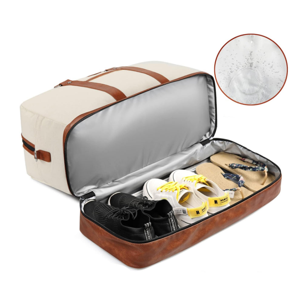 3Pcs Set Carry-On Travel Duffel Bag Crossbody Bag for Women