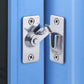 4 Pcs 90-Degree Stainless Steel Corner Door Lock