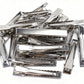 100-Piece Silver Metal Hair Clips for Women