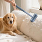 Two-Pack Reusable Pet Hair Remover Brushes for Sofa Carpet