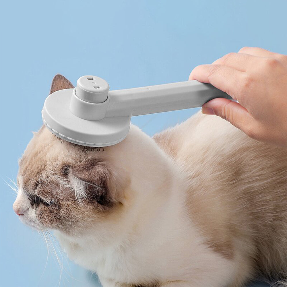Self Cleaning Pet Deshedding Brush for Cats Dogs