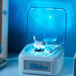 Record Player Shaped Bluetooth Speaker White Noise Projection Lamp