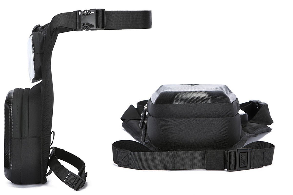 Adjustable Motorcycle Drop Leg Bag Thigh Bag with 3-Level Height Thigh Pack for Outdoor Sports