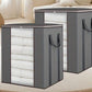 Blanket Storage Bag Extra Large Moving Clothes and Toy Foldable Container 120L