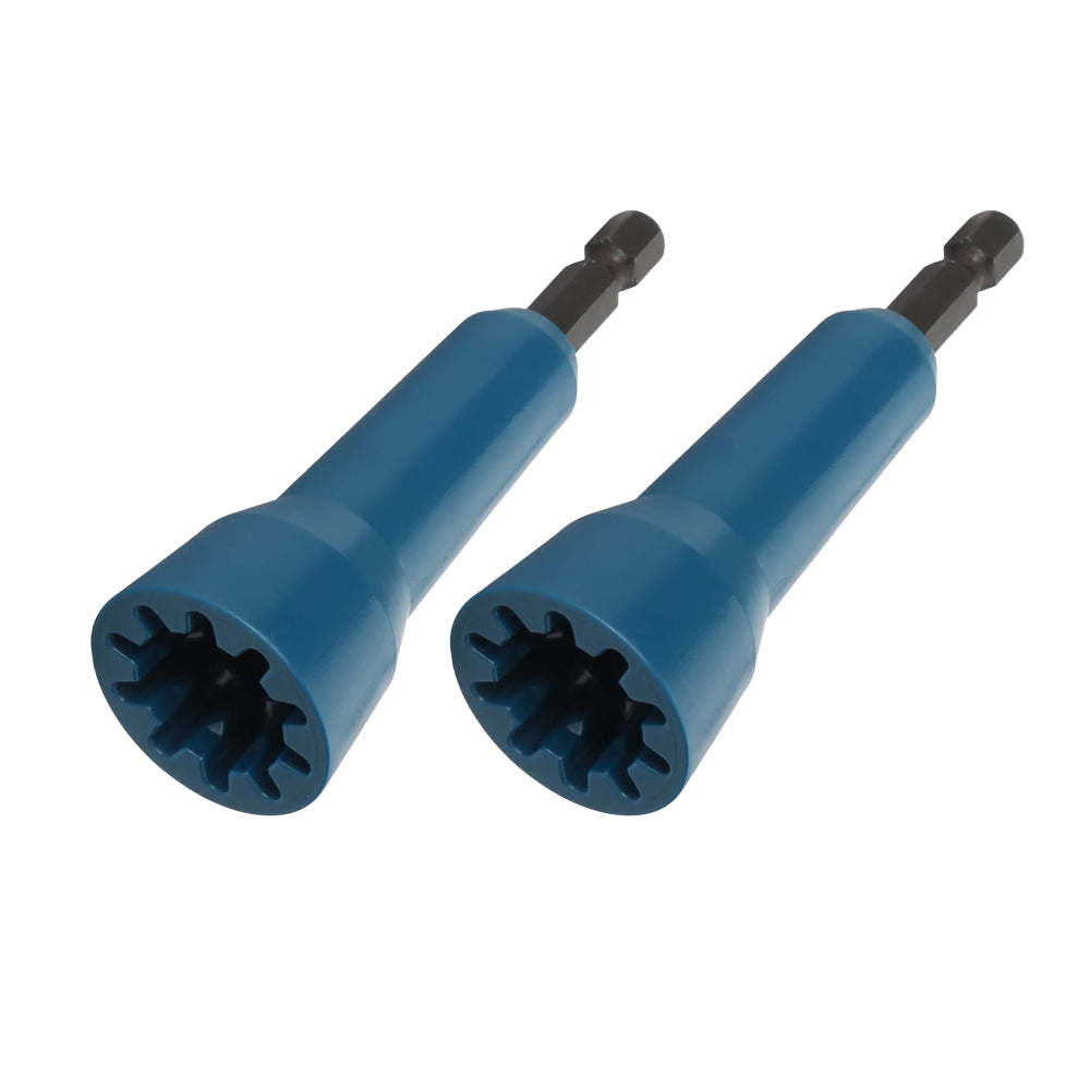 2Pcs Wire Nut Twister Multifunctional Wire Twisting Tool with 1/4 inch Chuck Wire