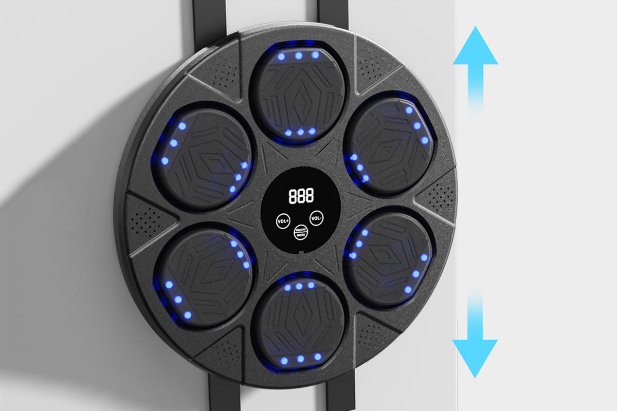 Electric Music Boxing Machine Bluetooth Smart Boxing Training Wall Mount Machine
