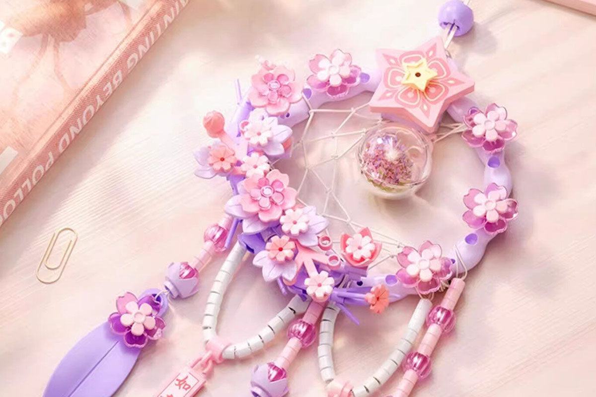 DIY Dream Catcher Building Block Kit Hanging Ornament Compatible with LEGO