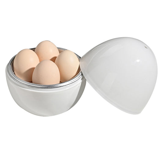 4 Eggs Breakfast Boiler Kitchen Cooker for Microwave