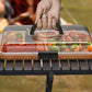 Charcuterie Board with Clear Lid Travel Portable Cheese Board and Cutting Boards