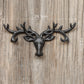Cast Iron Animal Wall Hook for Coats Hats Keys Bags and Decor