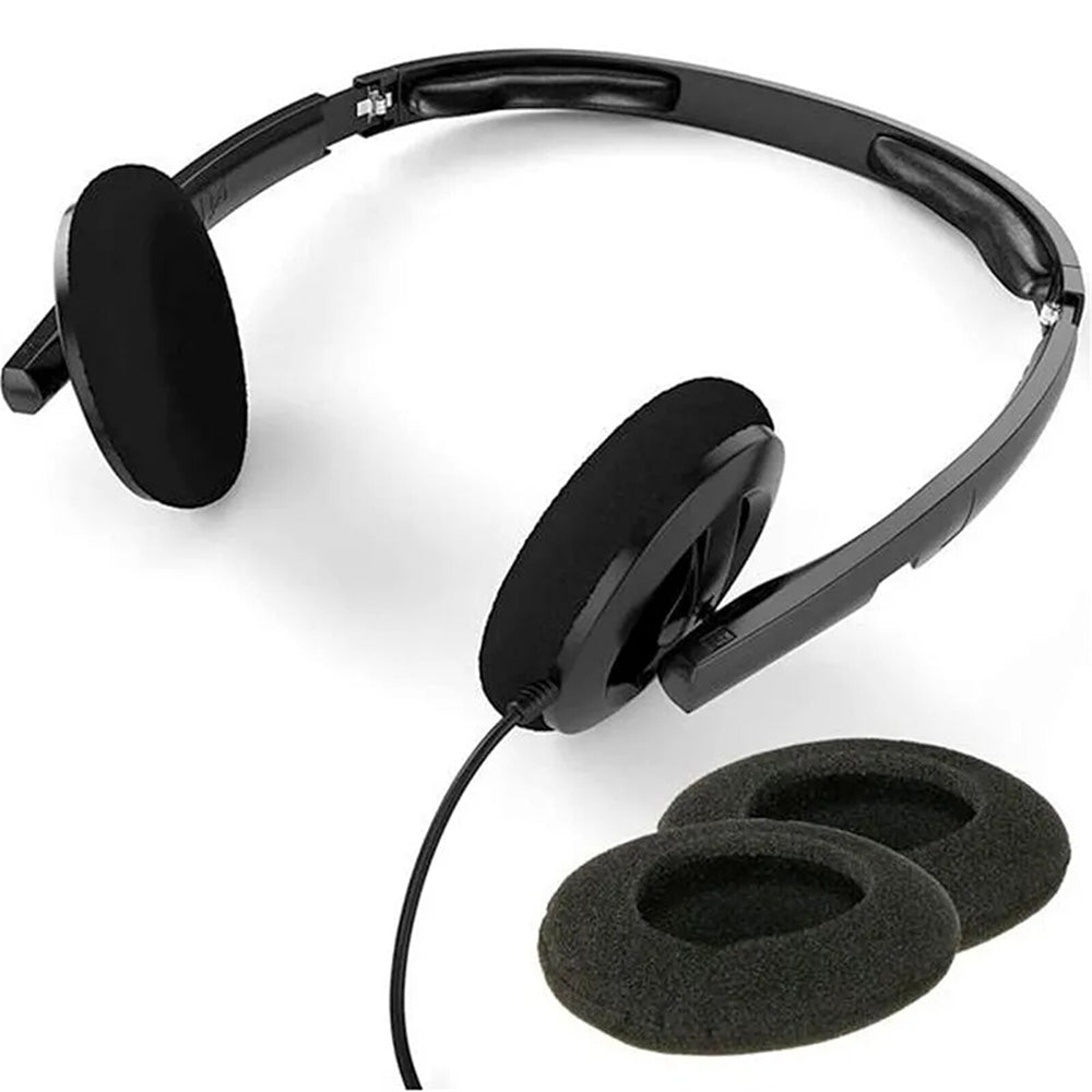 10 PCS Replacement Ear Pads Foam Cushion Covers for Headphones Headset Ear Cushions Universal Round Ear Covers