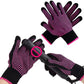 2 Pack Heat-Resistant Styling Gloves for Curling Irons and Hot Brushes