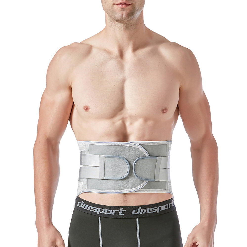 2Pcs Back Support Belt Back Brace for Lower Back Pain Relief