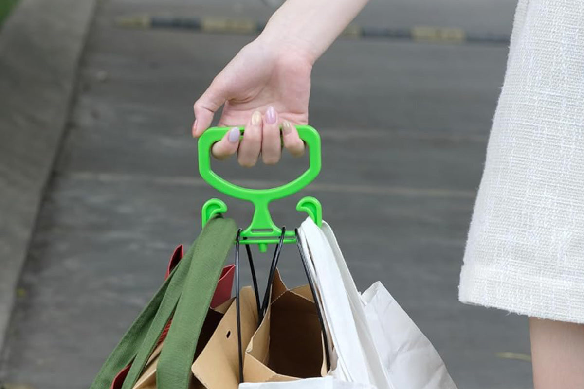 2PCS Grocery Bag Carrier Handles Plastic Bag Holder For Shopping Buckets
