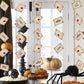 4 Pack Halloween Envelope Hanging Garland for Enchanted Wizard Party Decor