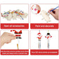3D Rotating Christmas Wind Chime Kit for Kids Make Your Own Wind Chime Wooden Arts