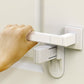 2Pcs Stick On Door Lever Lock Without Drilling Door with Adhesive for Home