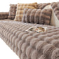 Imitation Rabbit Plush Sofa Cover Soft Faux Fur Throw Furniture Protector