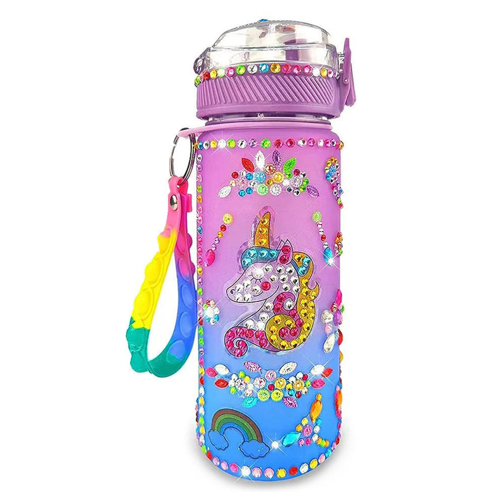 DIY Water Bottle with Stickers Attractive Decorate Your Own Water Bottle Kit
