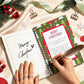 3 Piece Christmas Gift Card Money Holder Book Set for DIY Gifting
