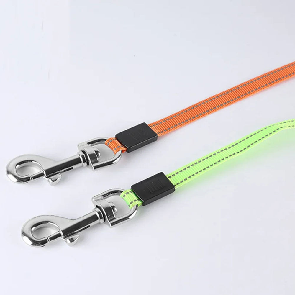 Retractable Pet Dog Double Lead Leash Dual Dog Pet Leash Durable Pet Leash Rope