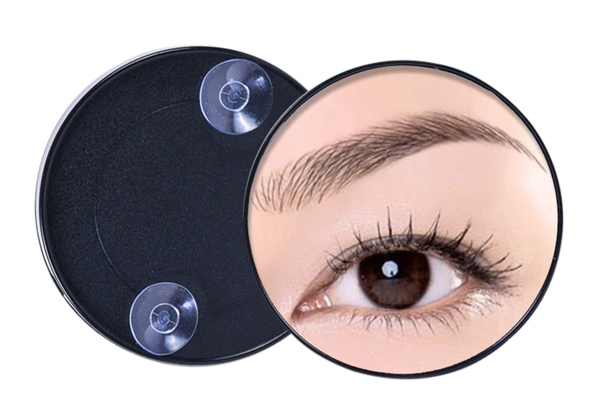5X/10X/15X Magnifying Suction Mirror Round Cosmetic Mirror for Bathroom