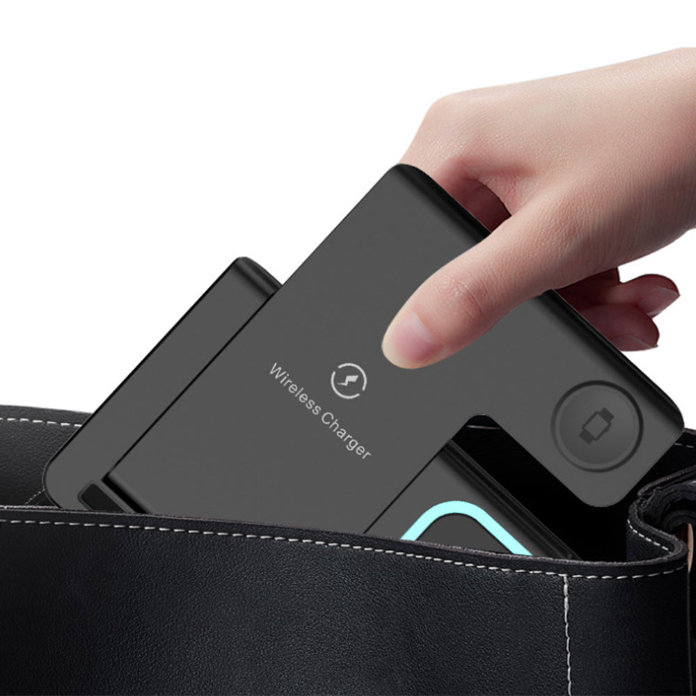 3-in-1 15W Wireless Fast Charging Station for iPhone/Apple Watch/AirPods