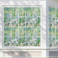 Rainbow Window Privacy Film Stain Glass Window Film For Day Night Privacy Protection