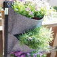 6-Pocket Vertical Wall Hanging Planting Bag for Home Garden