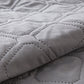 Water Resistant Mattress Protector Soft Mattress Pad with Deep Pocket Grey