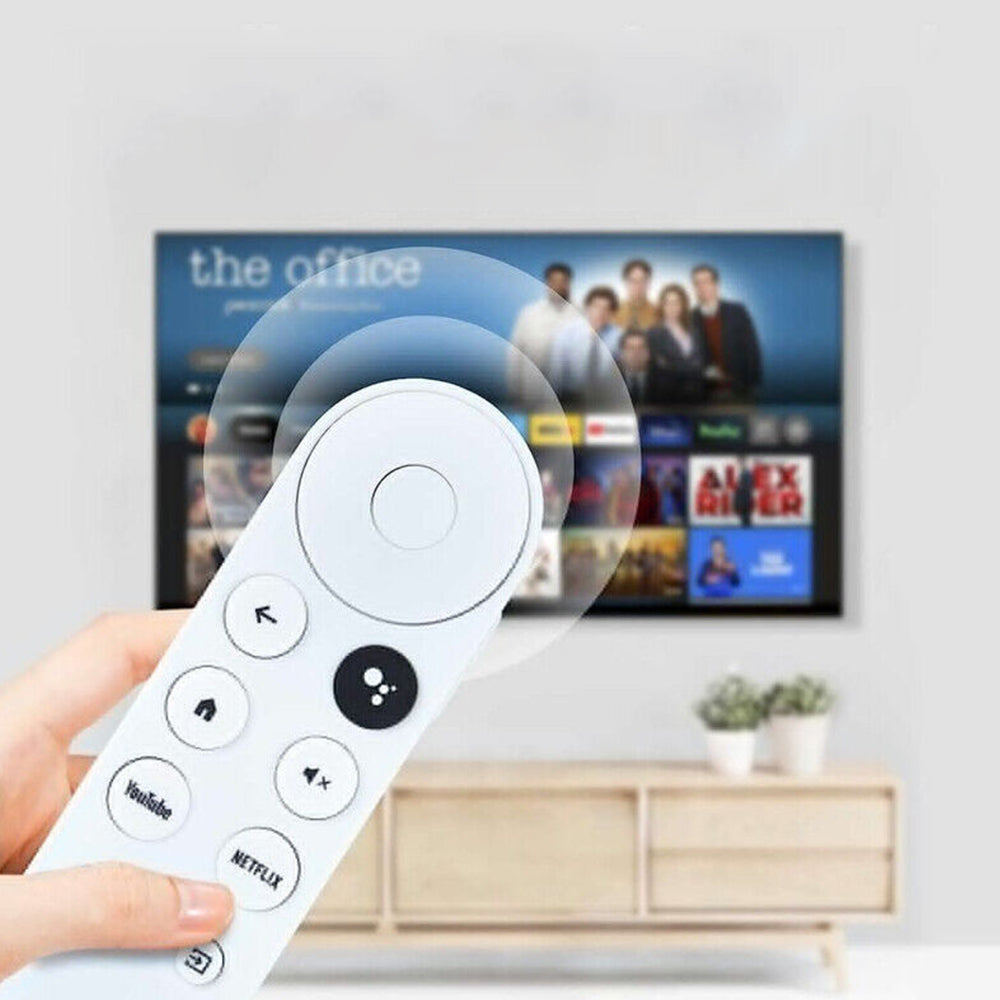 Voice Remote Control for Google Chromecast 4K Snow G9N9N
