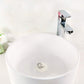 4 Universal Plastic Sink Stoppers with Metal Pull Rings for Basins and Bathtubs