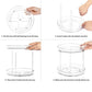 2Pcs 2 Tier Lazy Susan Turntable Spice Rack Organizer