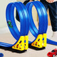 Flexible Race Track Toy Set DIY Bendable Ramp with Suction Cups Roll-Up Car Track 4m