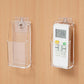 3 Pack Clear Remote Control Holder Wall Mount Organizer for TV AC Phone Glasses