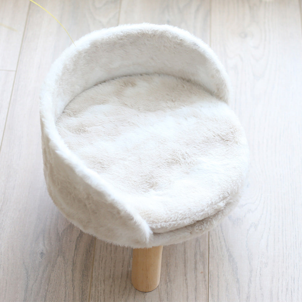 Elevated Dog Cat Bed Sofa Couch Kitten Lounge Raised Pet Bed with Legs