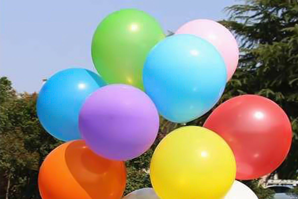 10pcs Large Round Balloons Random Mixed Colors for Party Birthday