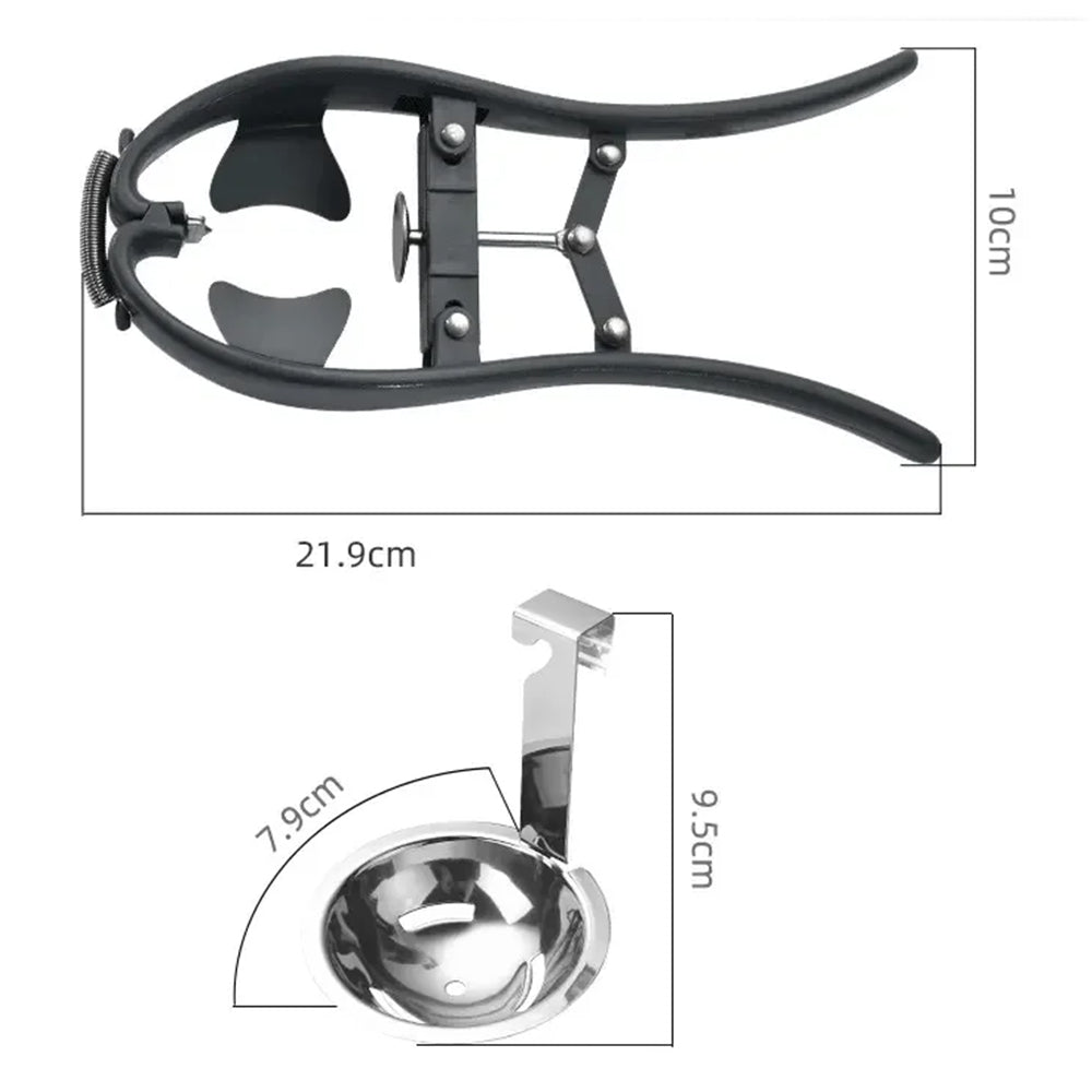 Stainless Steel Egg Cracking Tool Easy Cutter