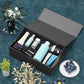 Easy Attached Foldable Cardboard Gift Box for Holiday Packaging-Black