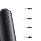 Electric Ear Cleaner with 4 Modes IP67 Waterproof 2000mAh Rechargeable Earwax Removal Kit Black
